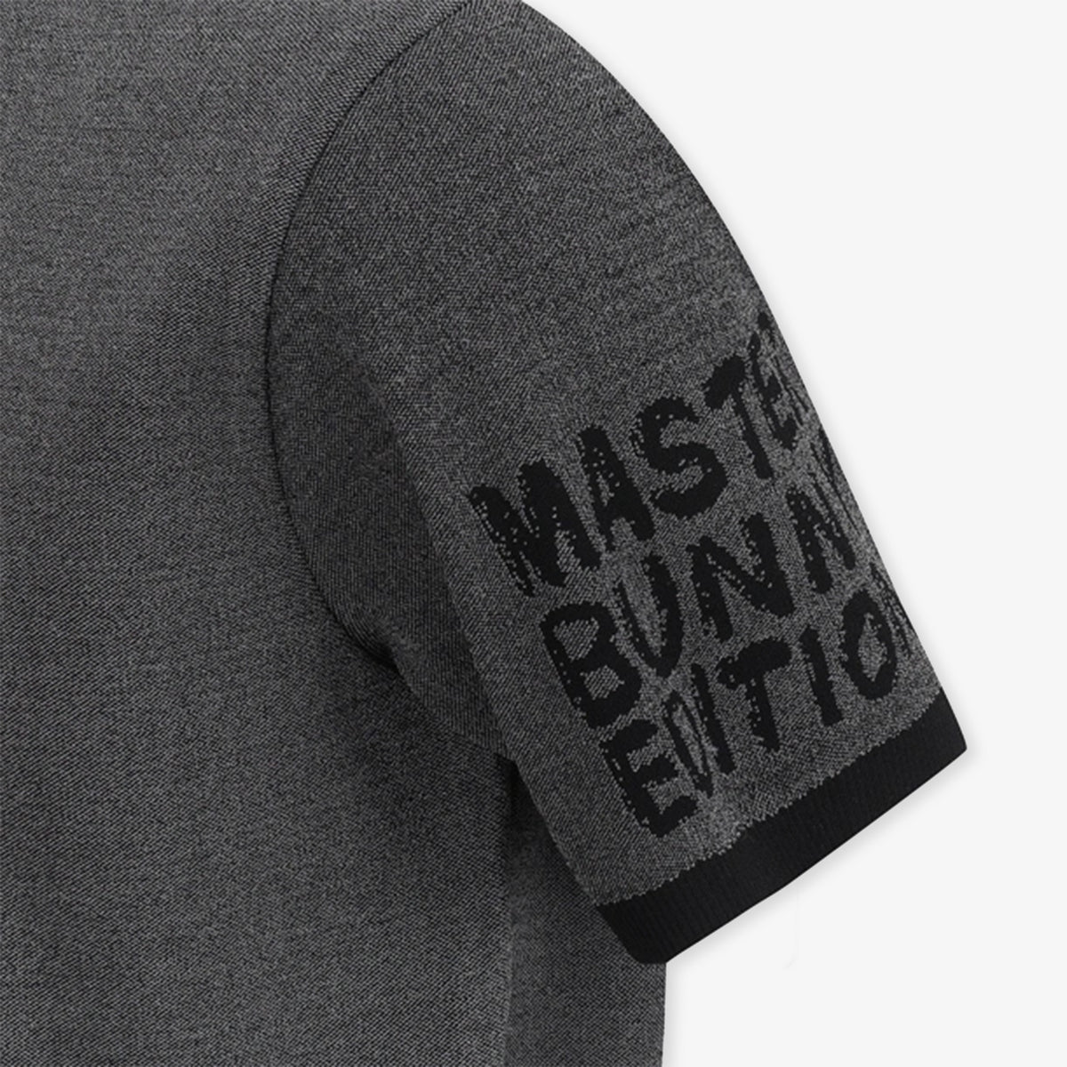 Master Bunny Edition Men's Color Knit Top - Black - Erthe Golf