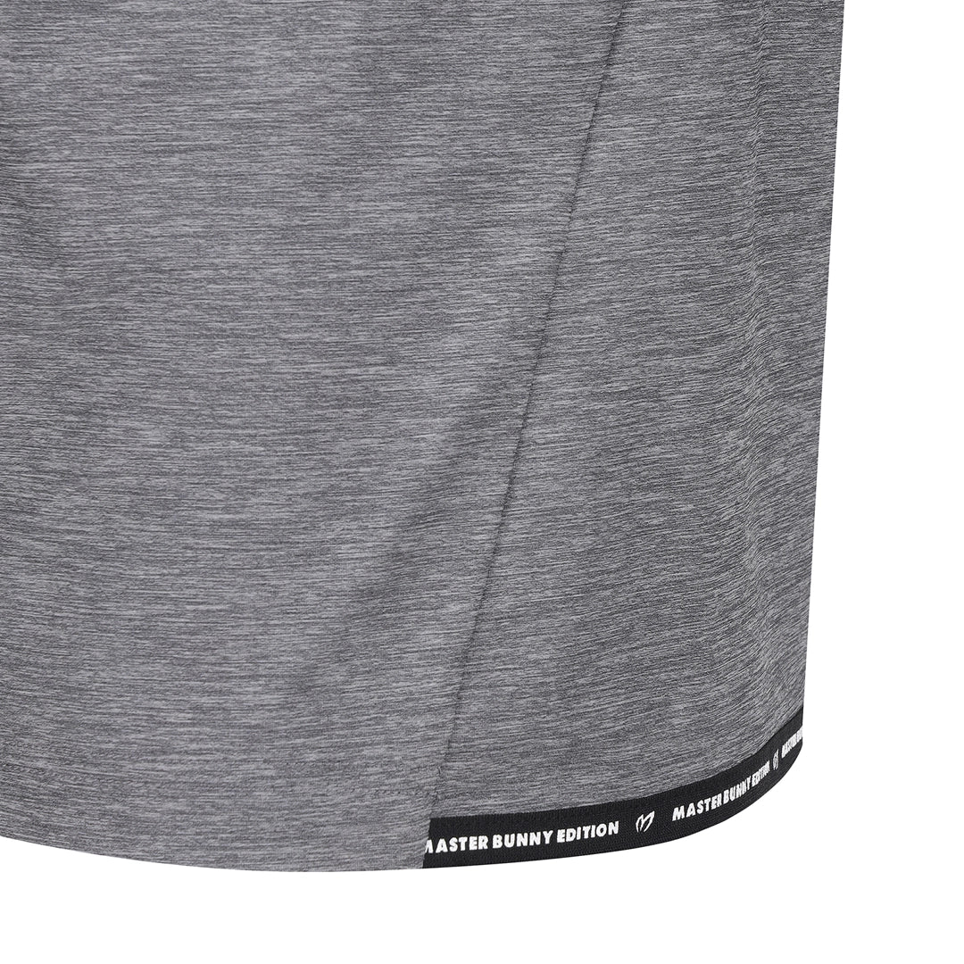 Master Bunny Edition Men's Collar Top - Grey - Erthe Golf