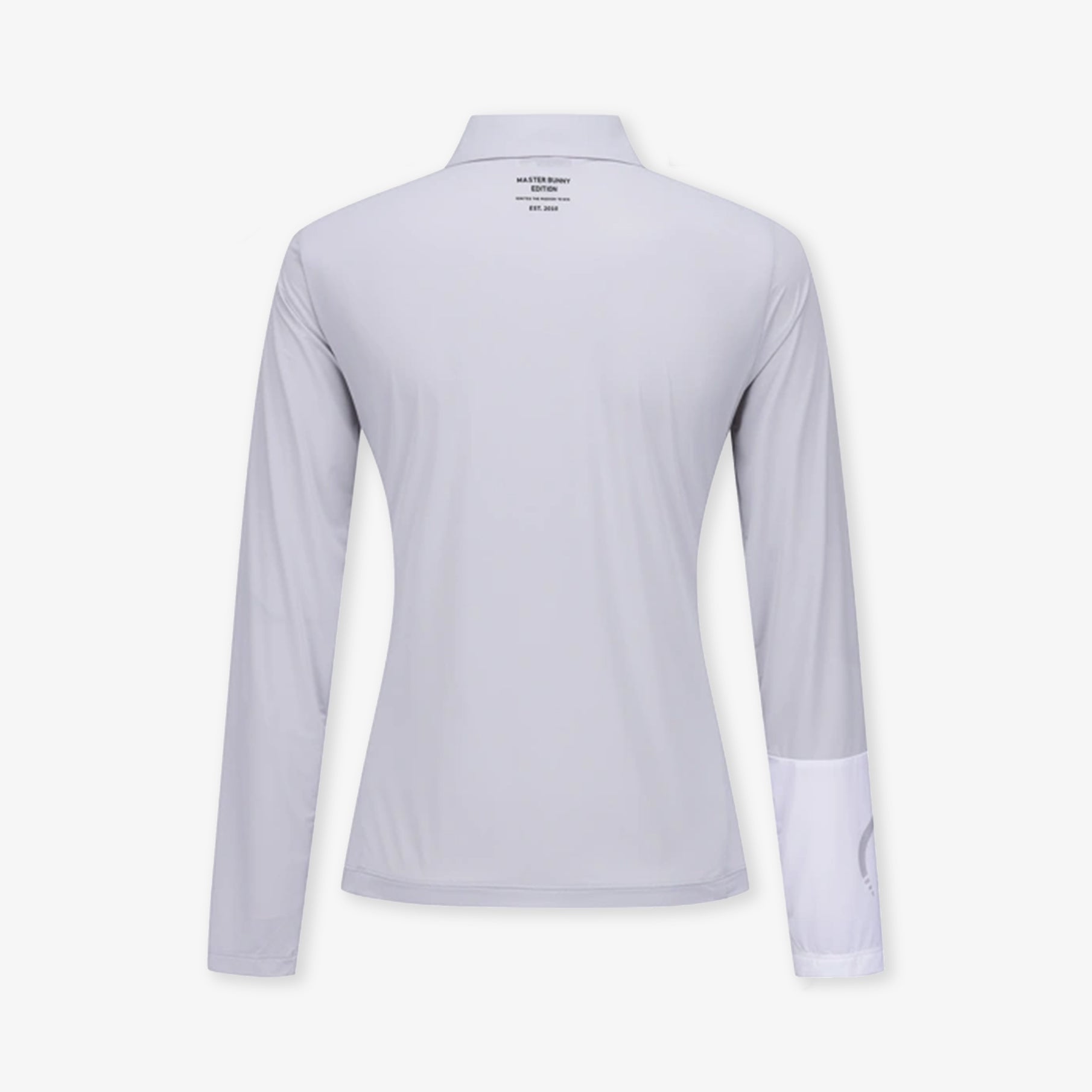 Master Bunny Edition Women&#39;s Long - Sleeve Polo - Gray - Erthe Golf