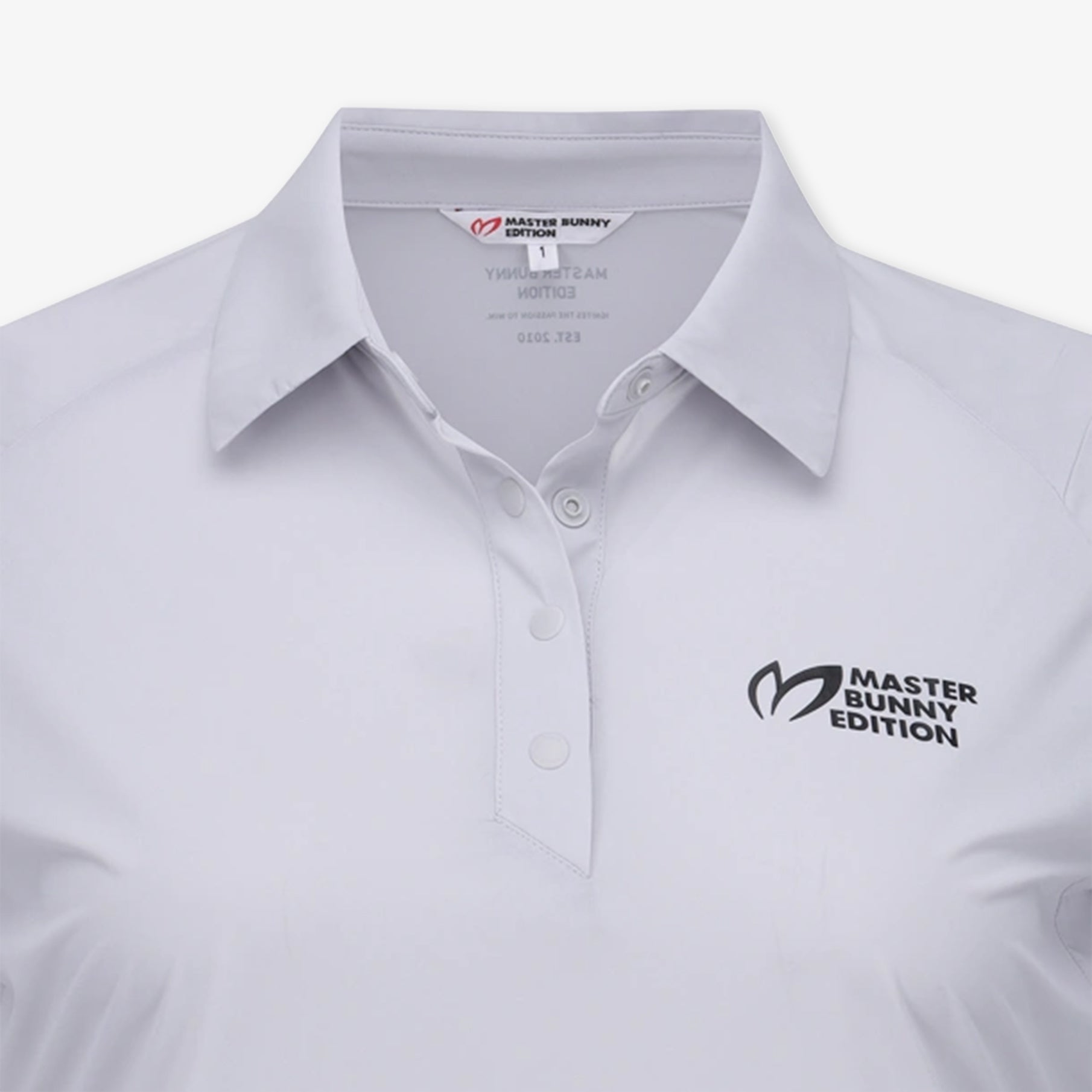 Master Bunny Edition Women's Long - Sleeve Polo - Gray - Erthe Golf