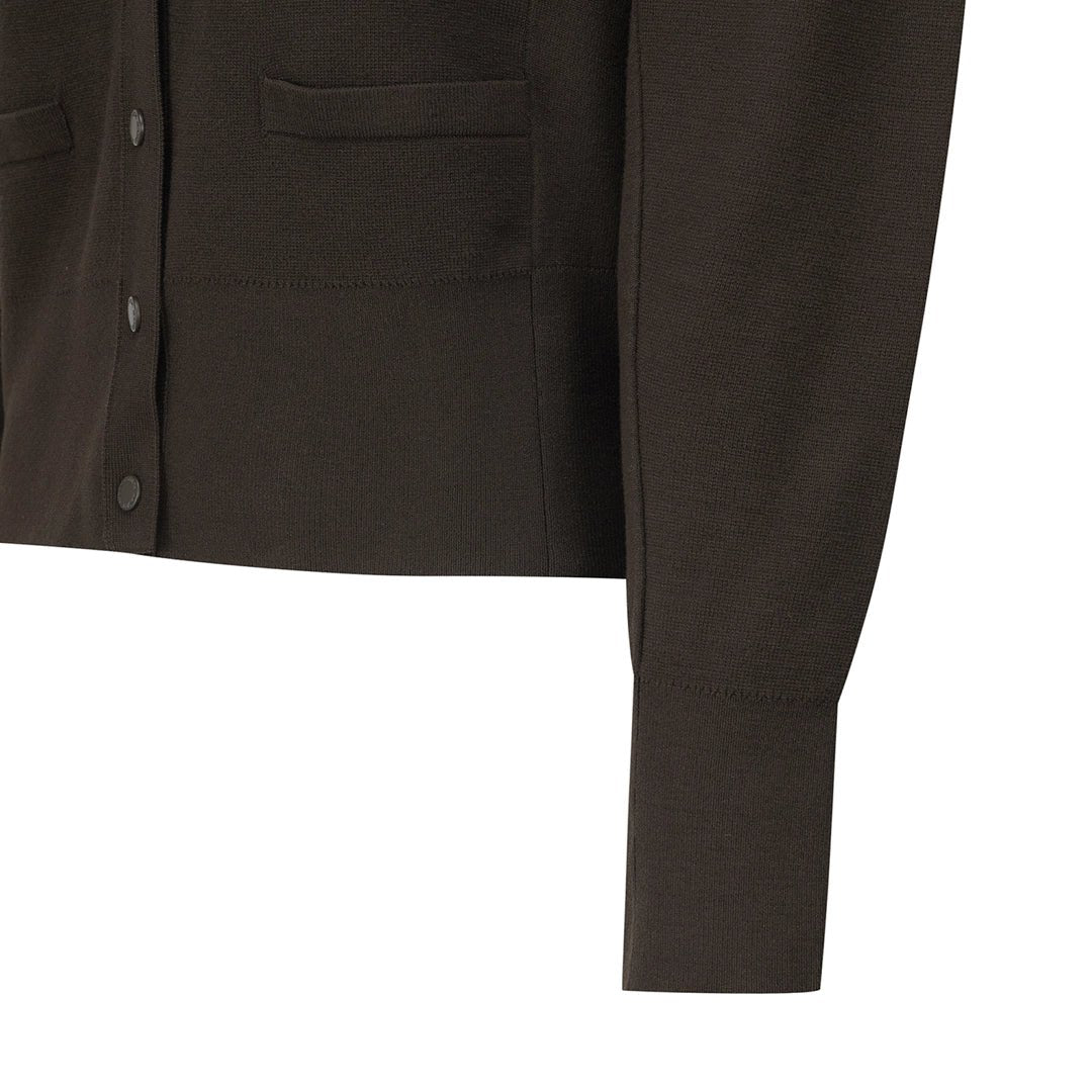 Master Bunny Edition Women's Cardigan - Brown - Erthe Golf