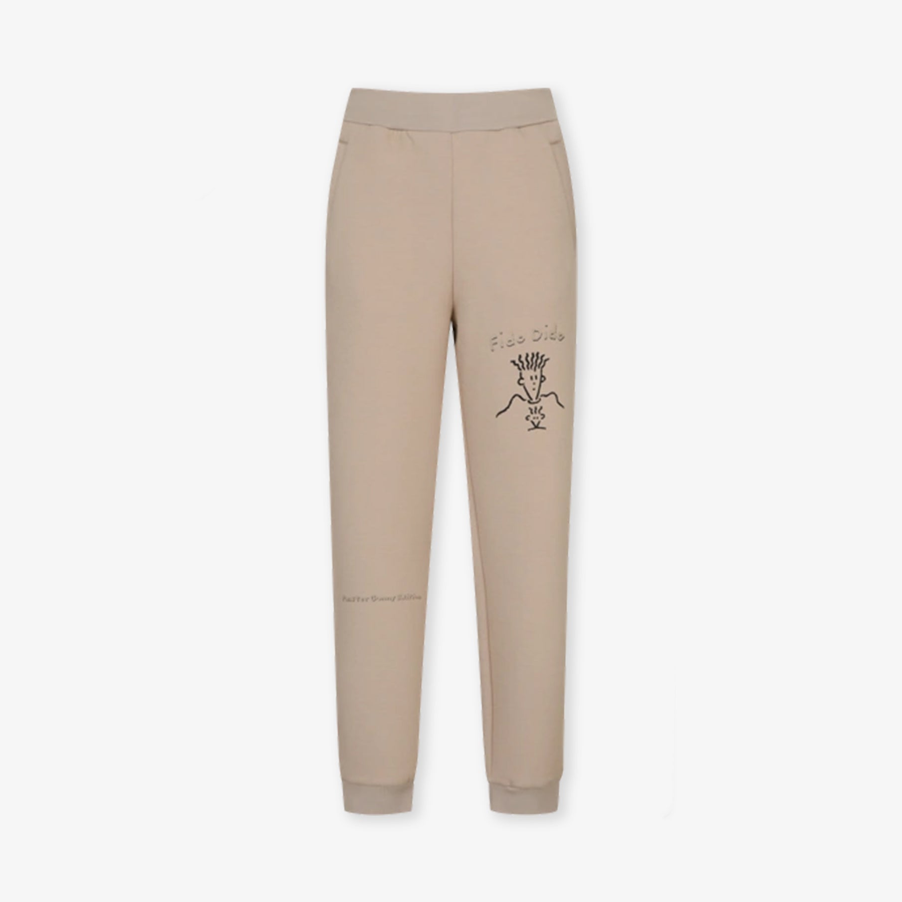 Master Bunny Edition Men's Training Pants - Beige - Erthe Golf
