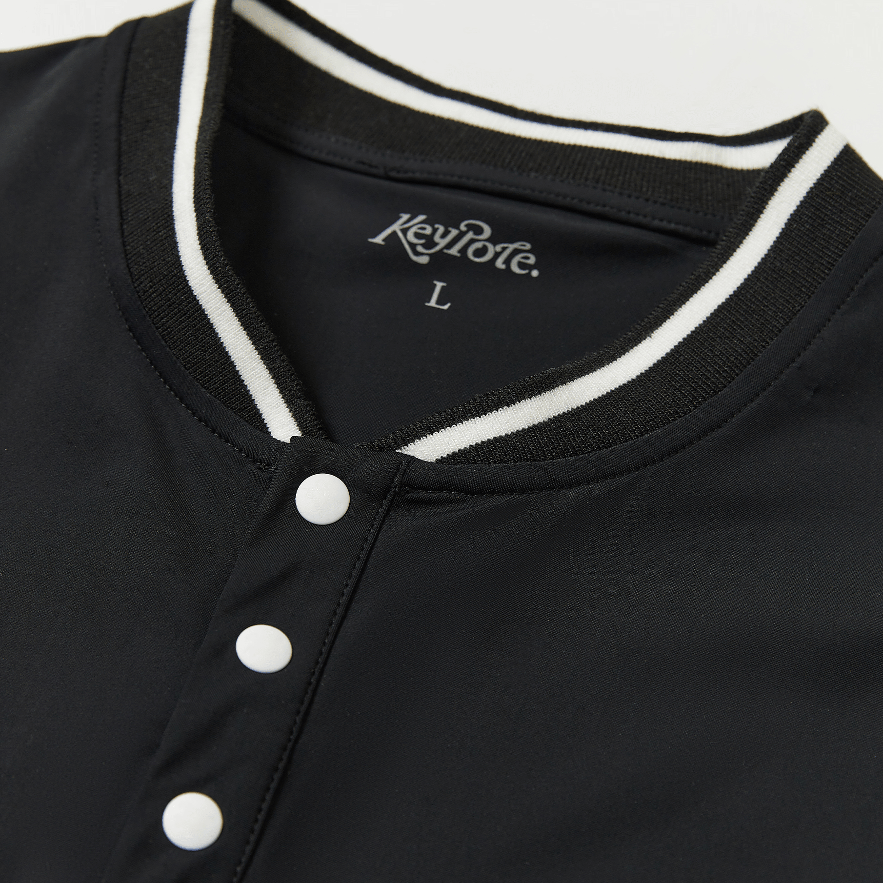 Men's Lightweight Elastic T-Shirt - Black - Erthe Golf