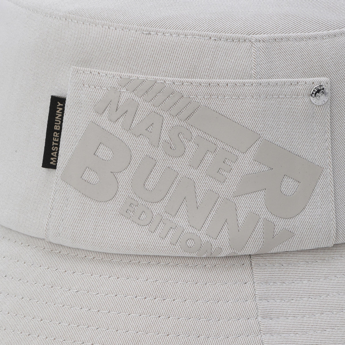 Master Bunny Edition Men's Logo Bucket Hat - Beige - Erthe Golf