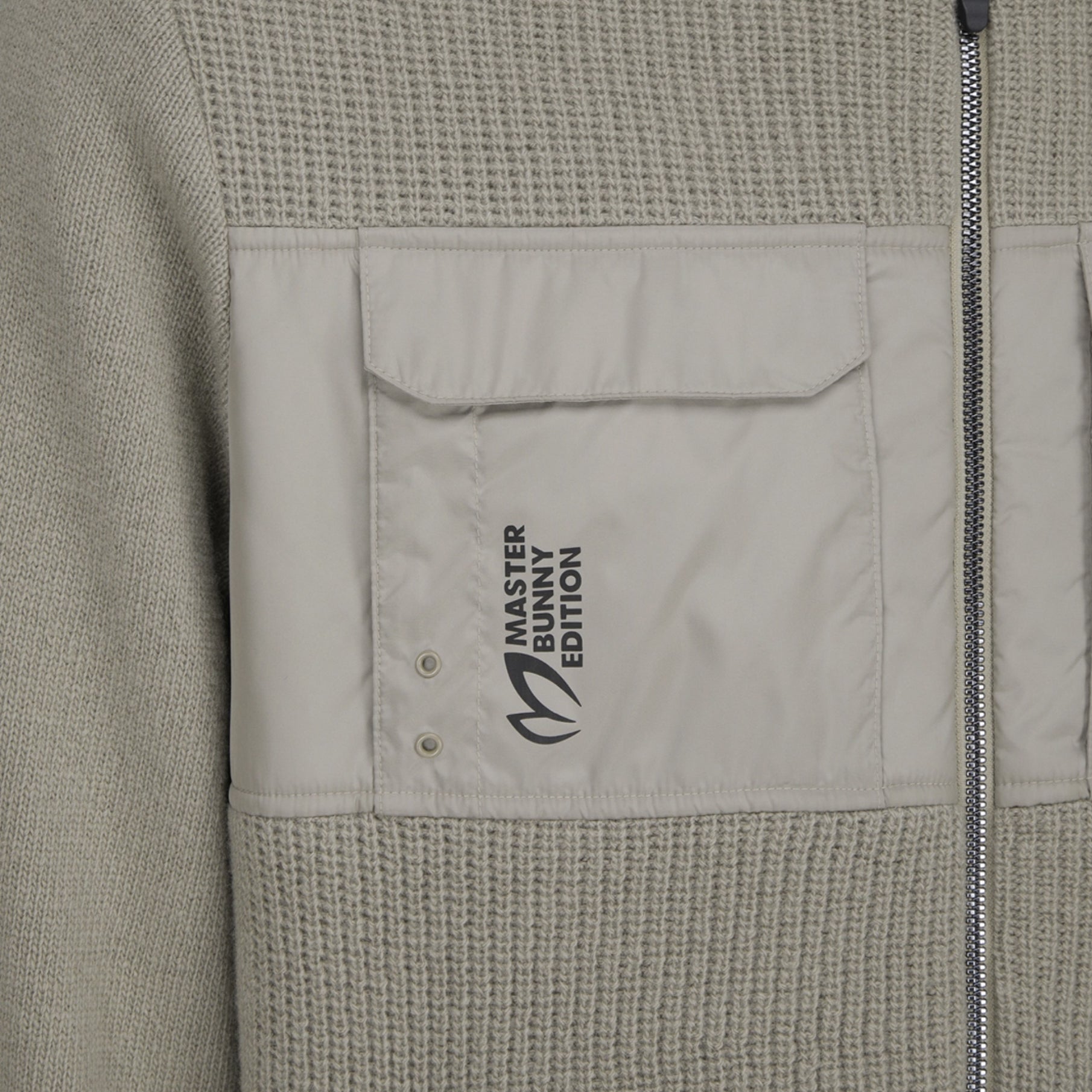 Master Bunny Edition Men&#39;s Cardigan Jacket - Beige - Erthe Golf