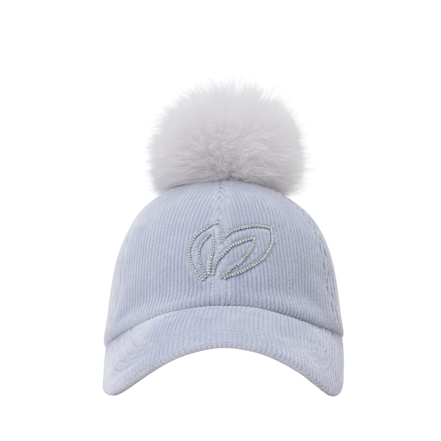 Master Bunny Edition Women&#39;s Fur Cap - Blue - Erthe Golf