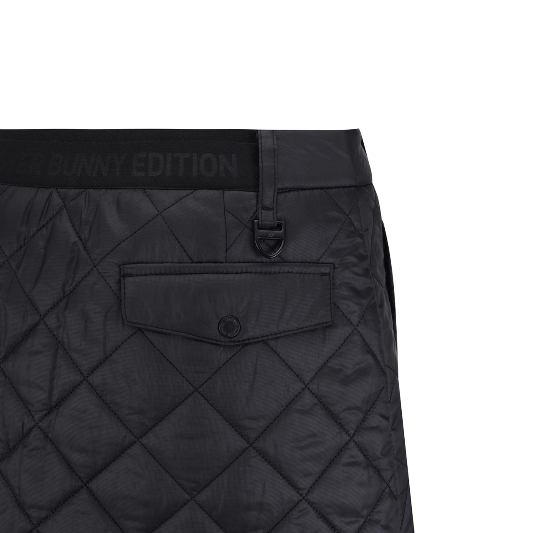 Women's Quilted Skirt - Black