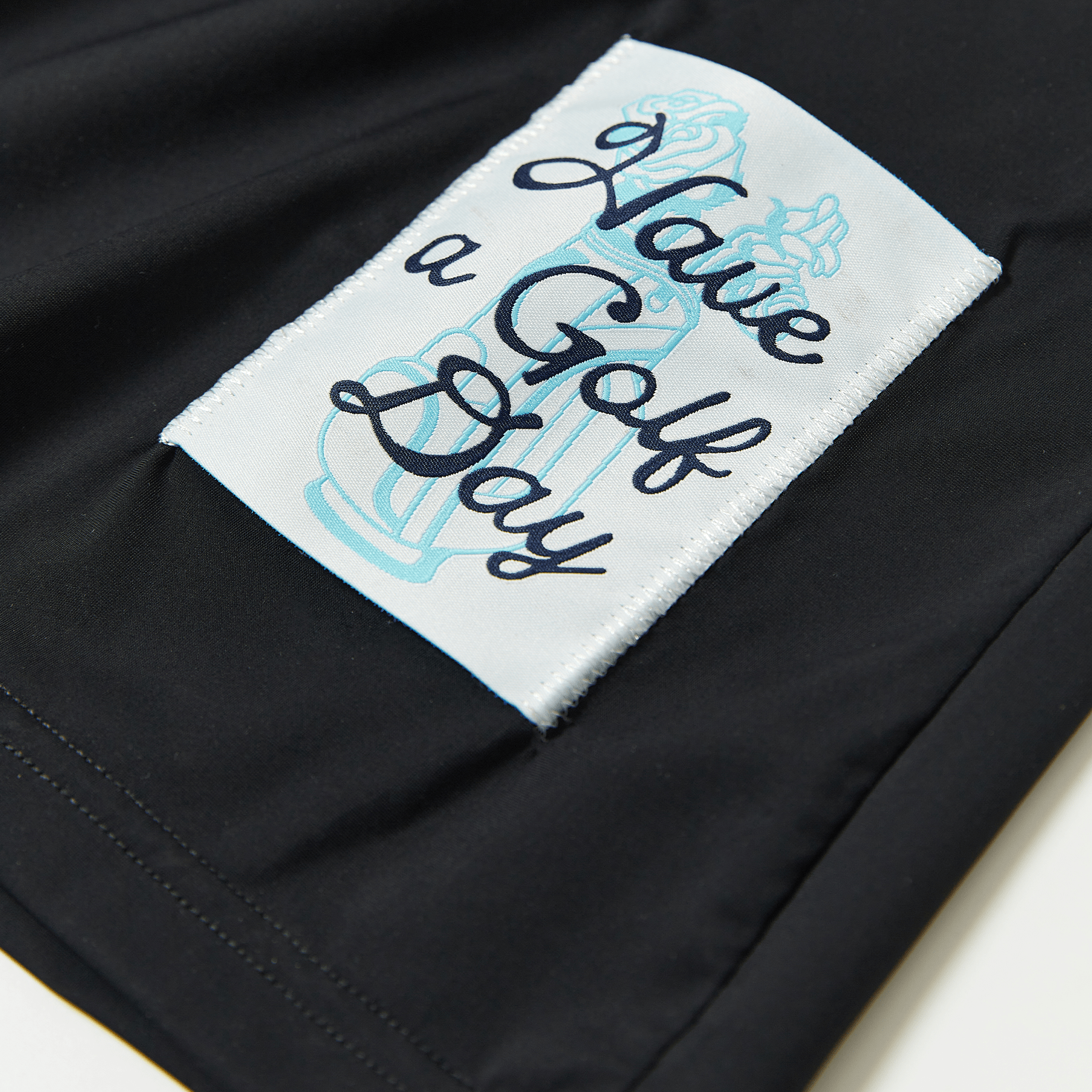 Men's Lightweight Elastic T-Shirt - Black - Erthe Golf