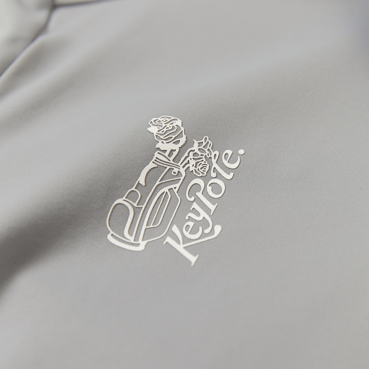 Keypote Long Sleeve Layered Polo Shirt - Grey - Erthe Golf