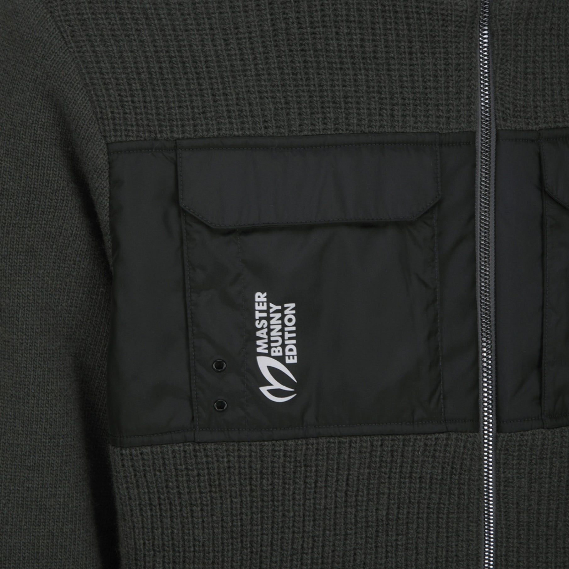 Master Bunny Edition Men&#39;s Cardigan Jacket - Grey - Erthe Golf