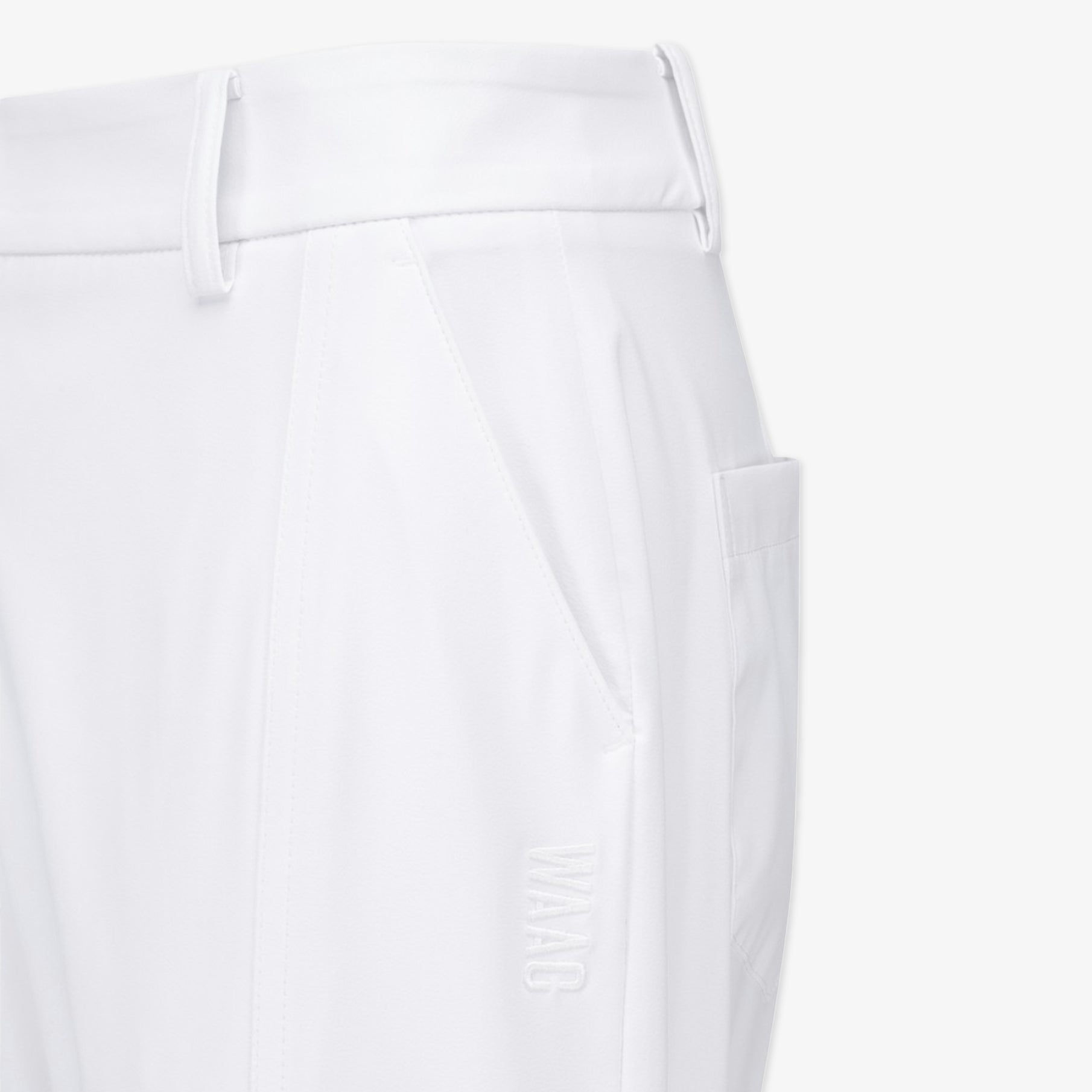 WAAC Women Stretch Jogger Pants White
