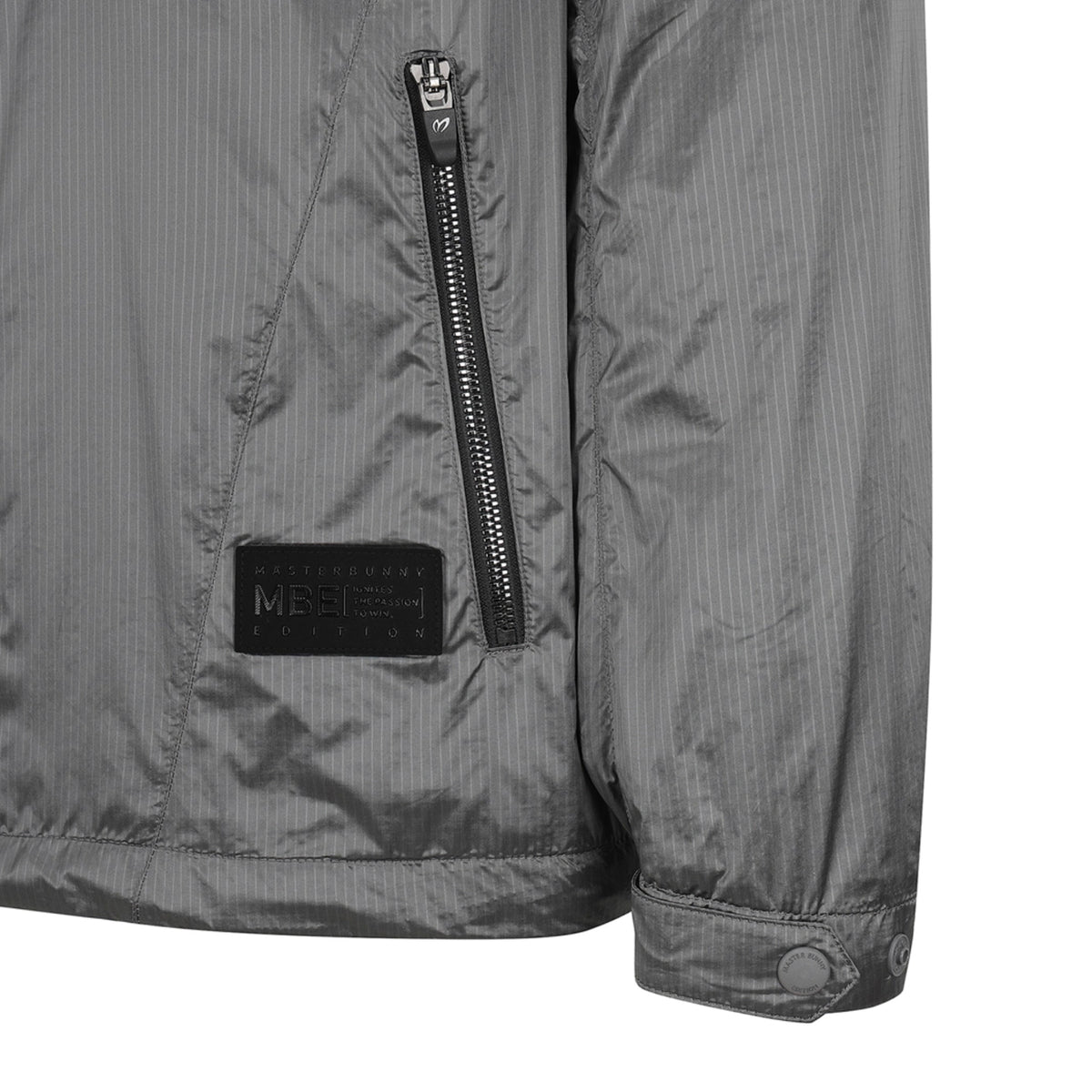 Master Bunny Edition Men's Windbreaker - Grey - Erthe Golf