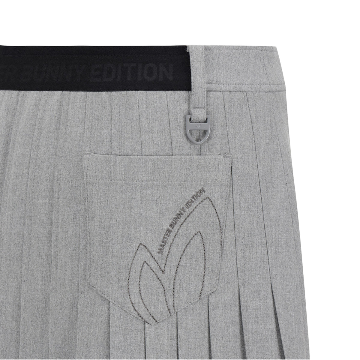 Master Bunny Edition Women's Pleated Skirt - Grey - Erthe Golf