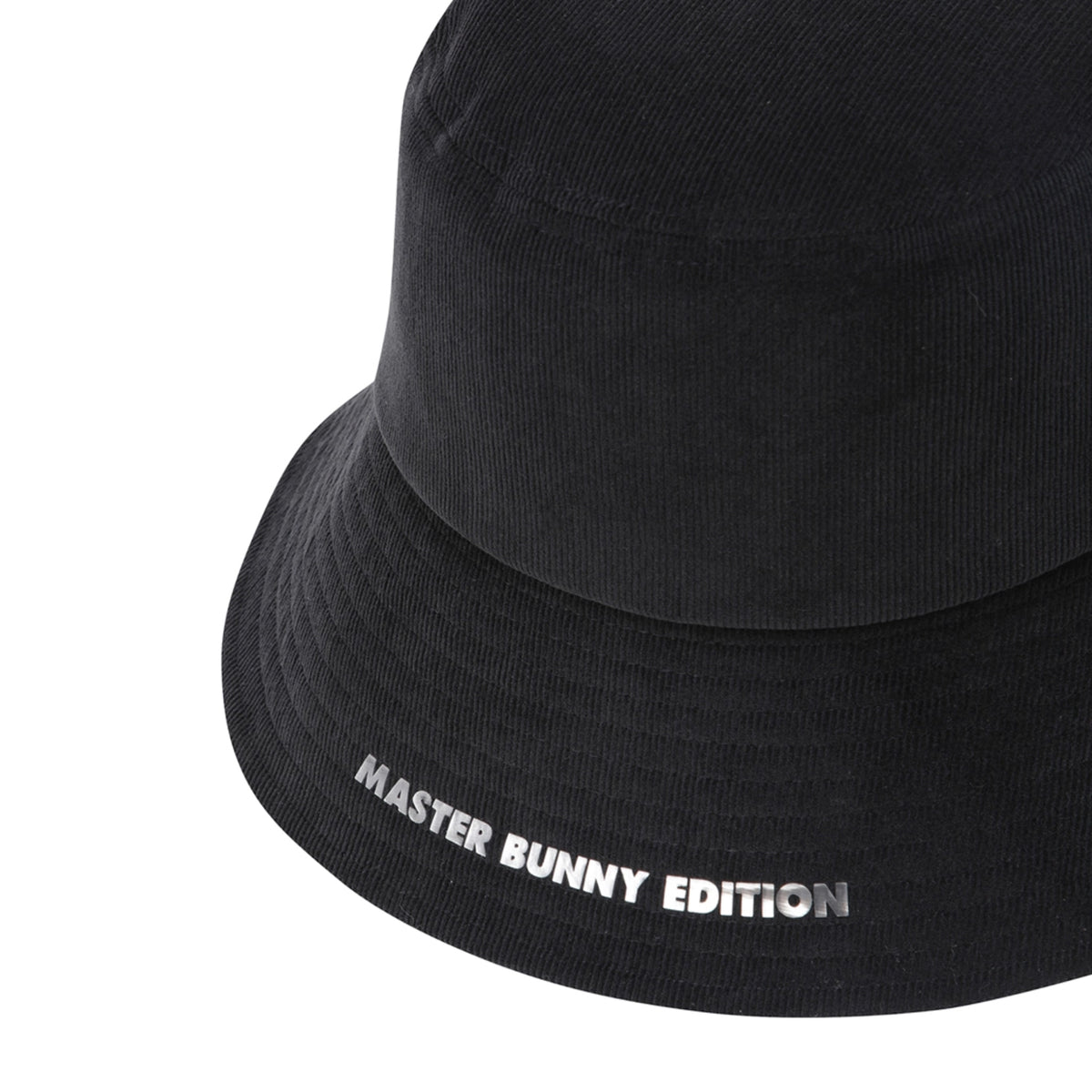 Master Bunny Edition Men's Corduroy Bucket Hat - Black - Erthe Golf