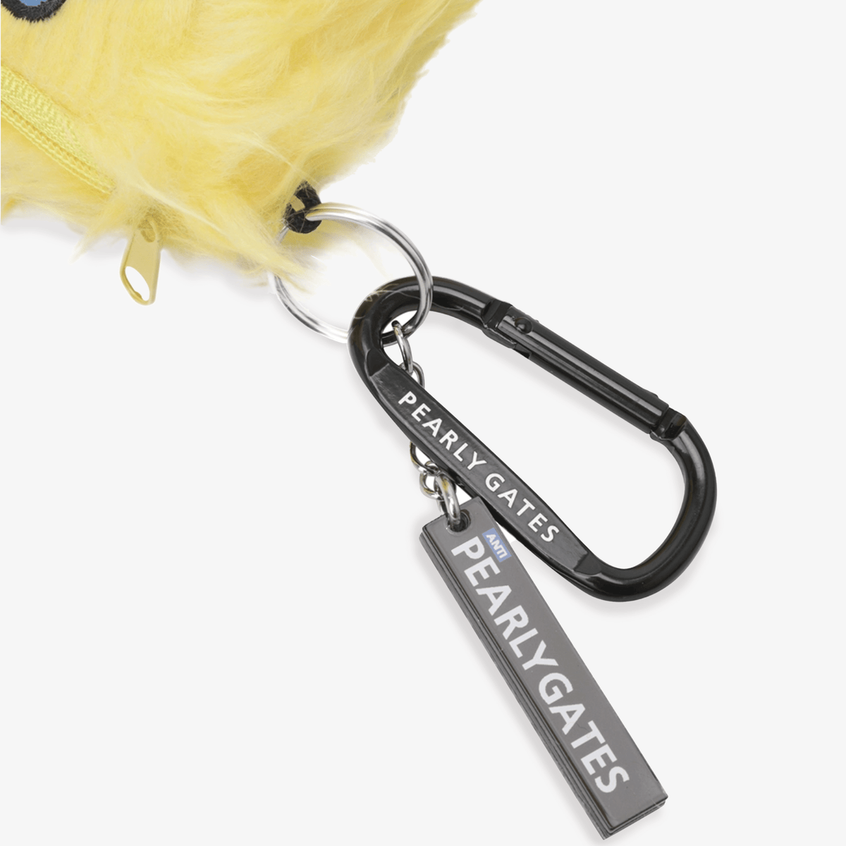 Pearly Gates Fur Carabiner Mini Pouch - Erthe Golf