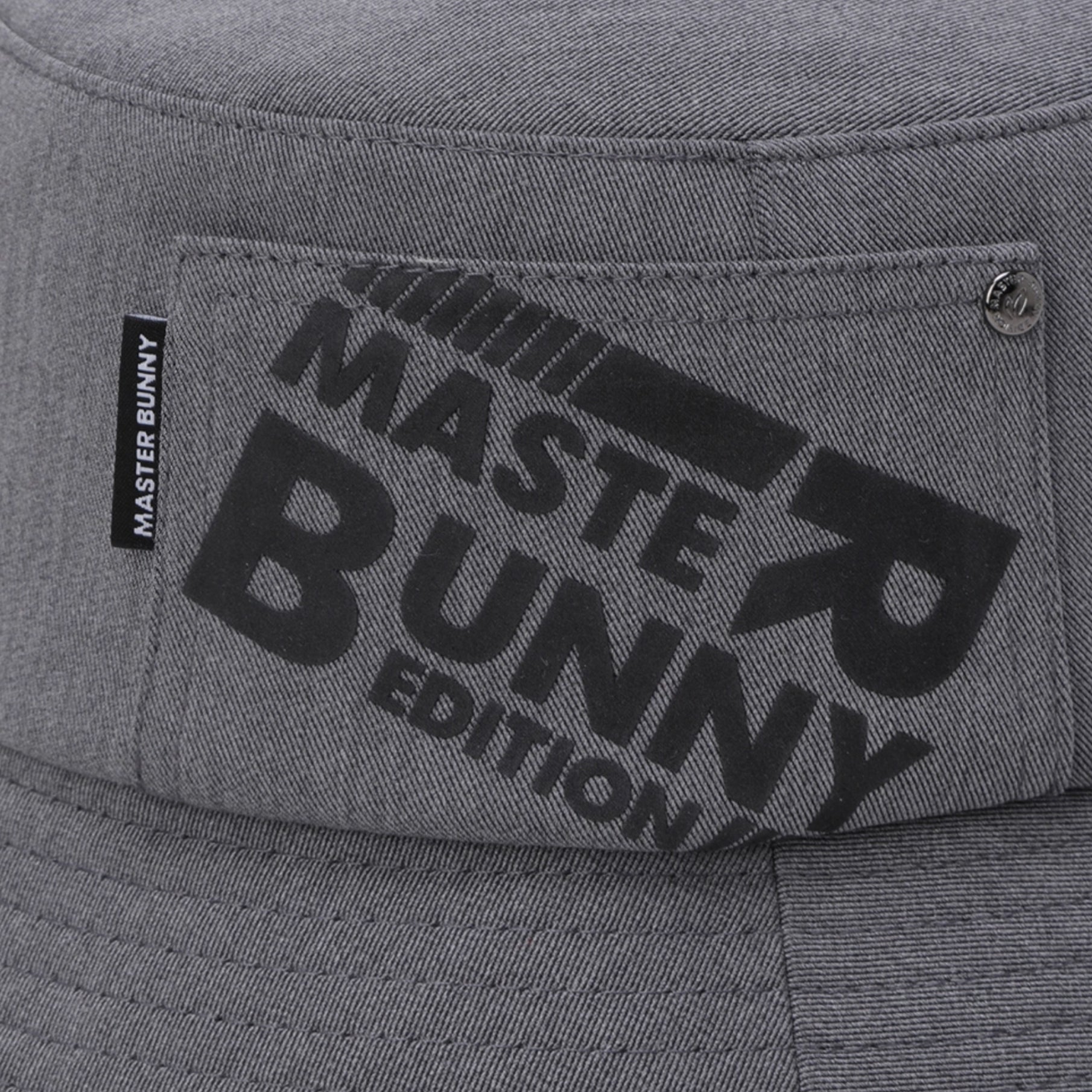 Master Bunny Edition Men&#39;s Logo Bucket Hat - Grey - Erthe Golf