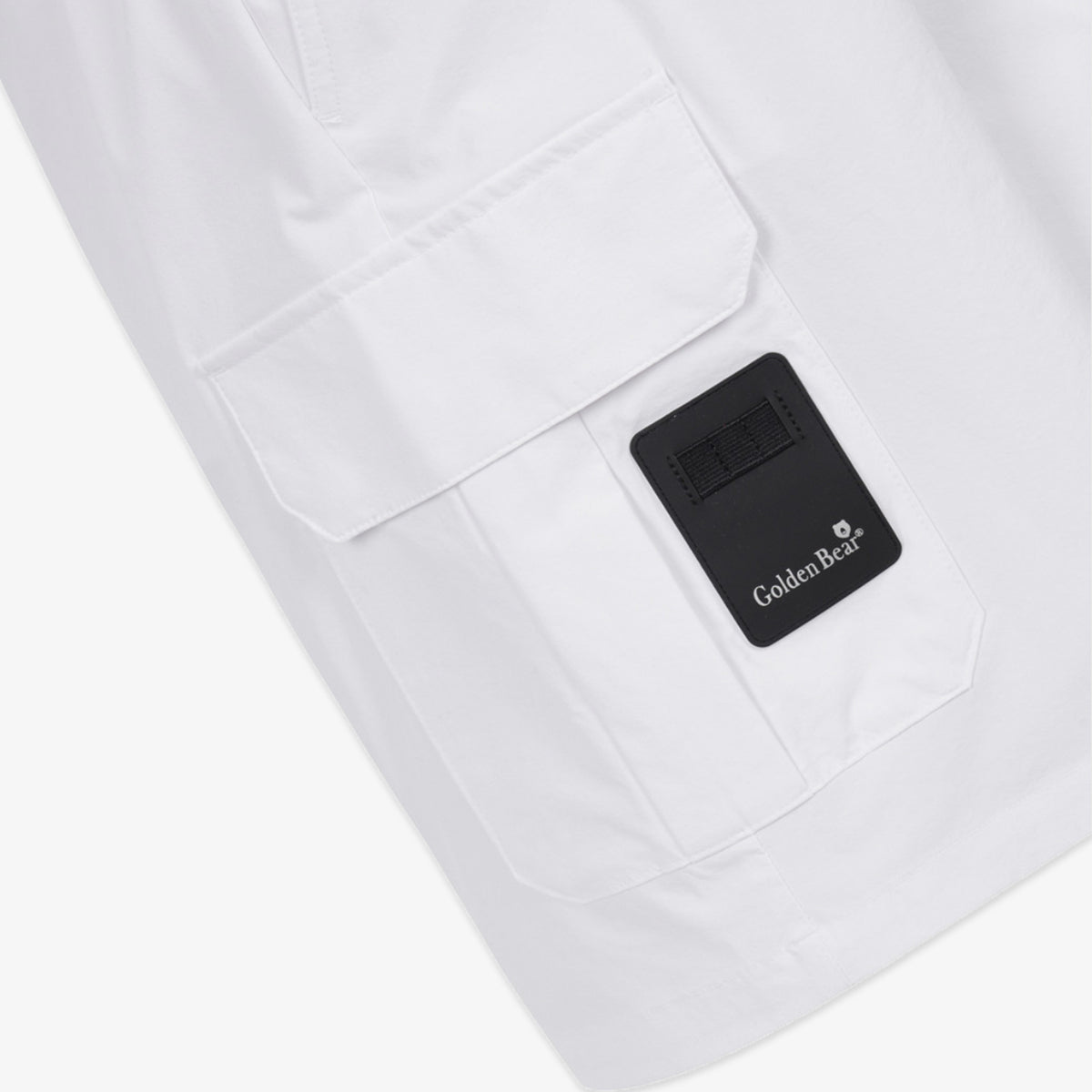 Golden Bear Cargo Pocket Shorts White - Erthe Golf