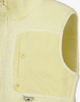 Pearly Gates Women's Fleece Vest-Yellow