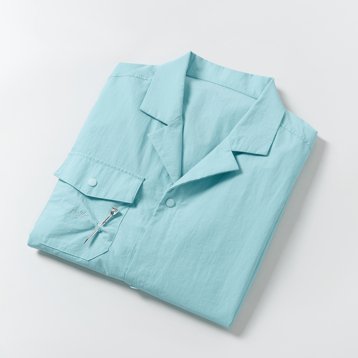 Keypote Men's Light Jacket Shirt - Blue - Erthe Golf
