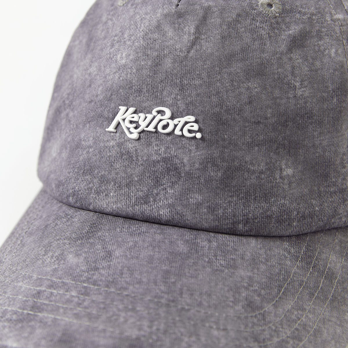 Keypote Grey Denim Dad Hat - Erthe Golf