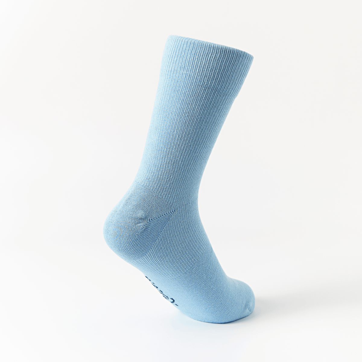 Keypote Men's Side Logo Crew Socks - Blue - Erthe Golf