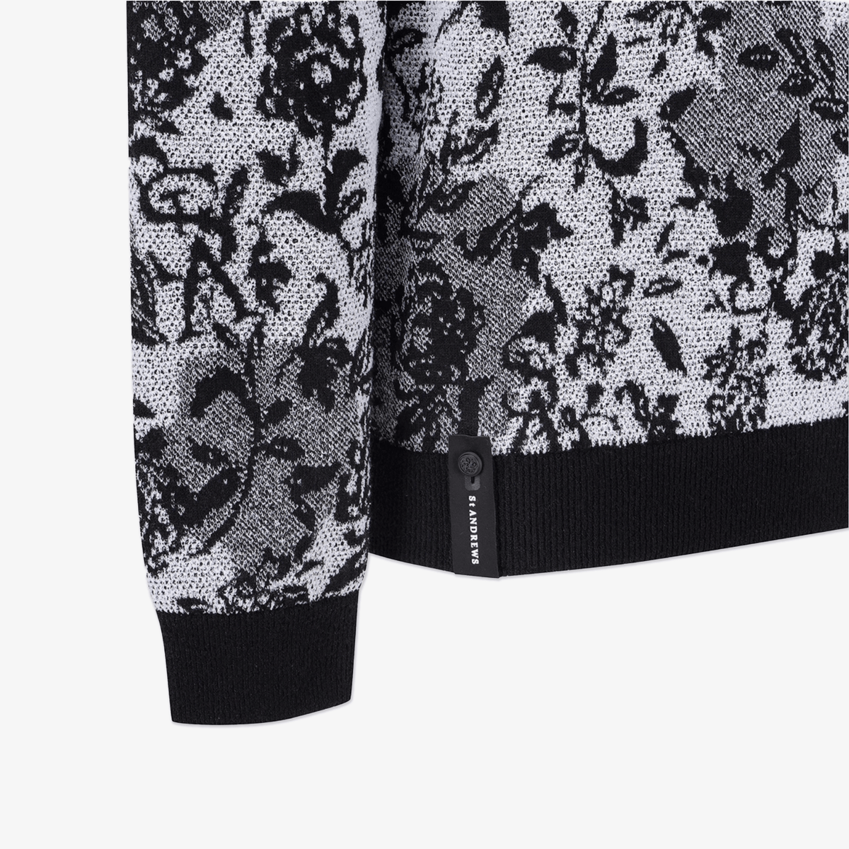 St. Andrews Men's Floral Sweater - Erthe Golf