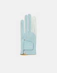 Lanvin Blanc Lambskin Left Hand Glove - Blue