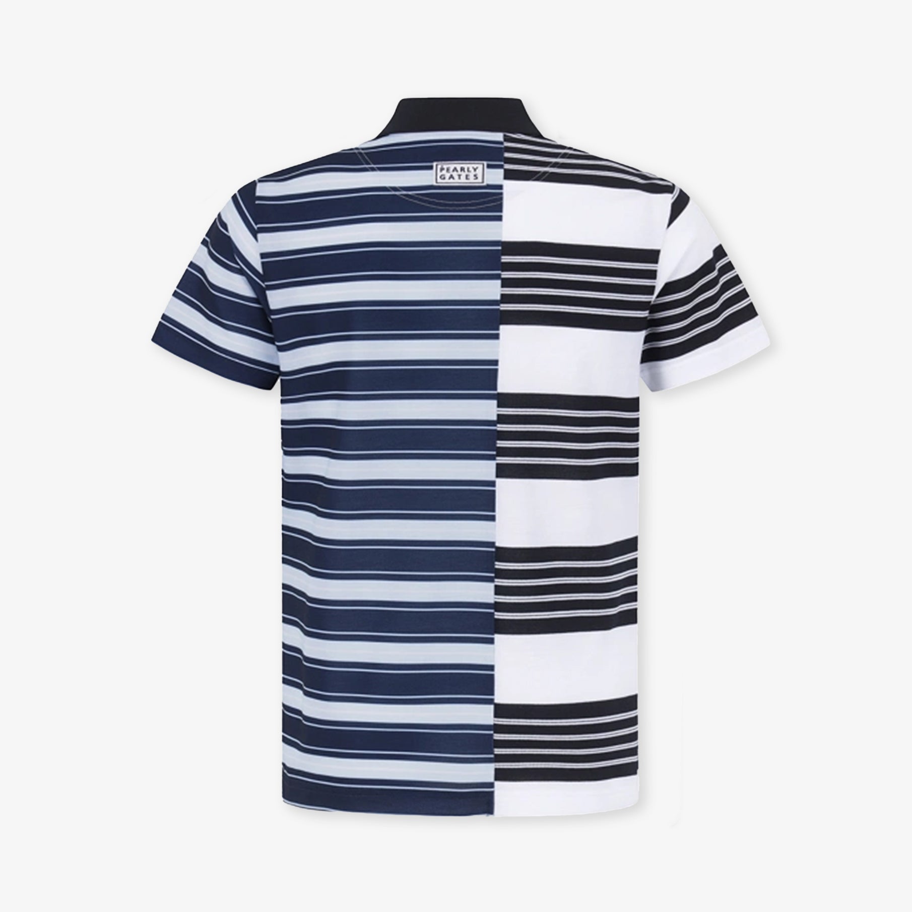 Pearly Gates Men's Multi Strip Polo - White - Erthe Golf