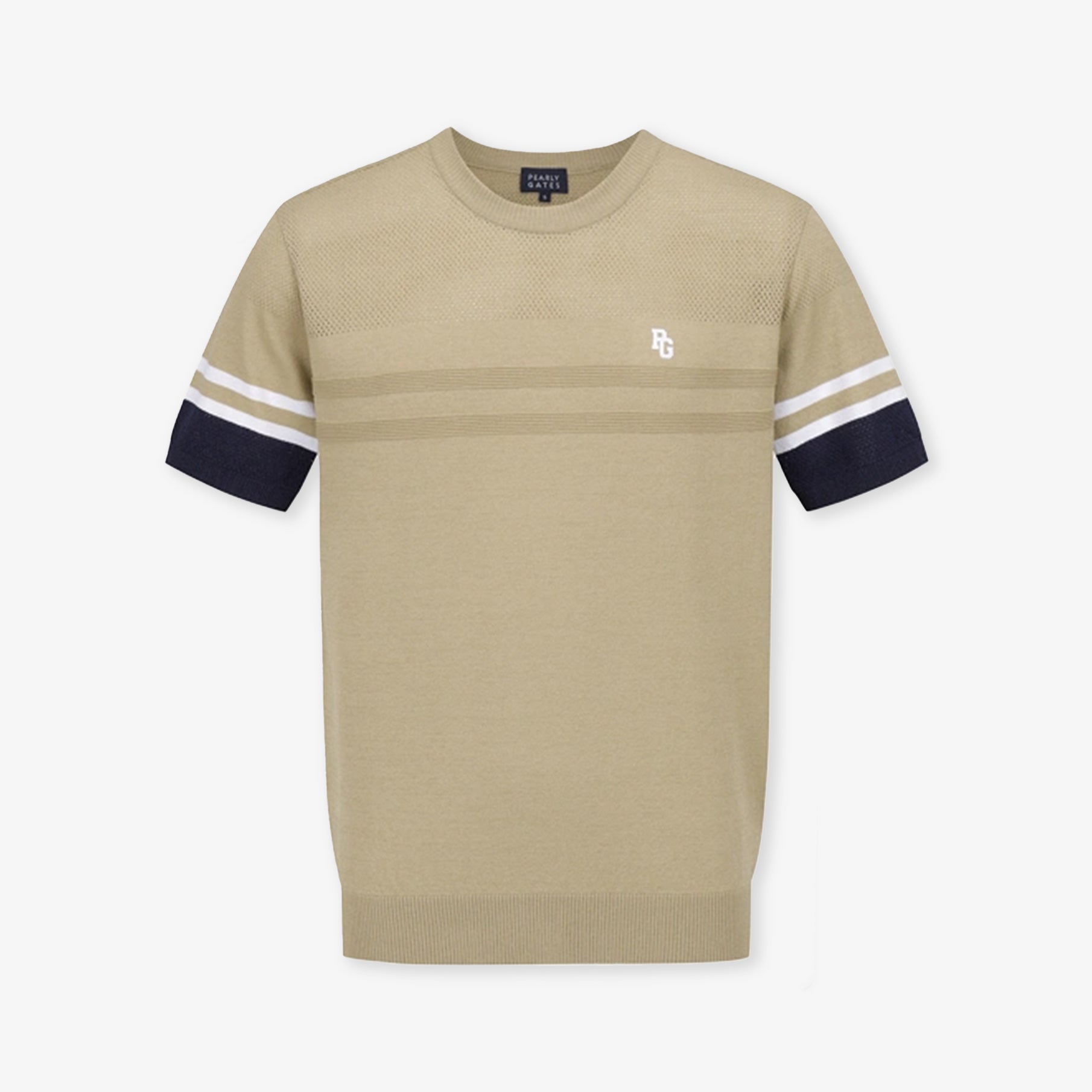 Pearly Gates Men's Color Block Top - Brown - Erthe Golf
