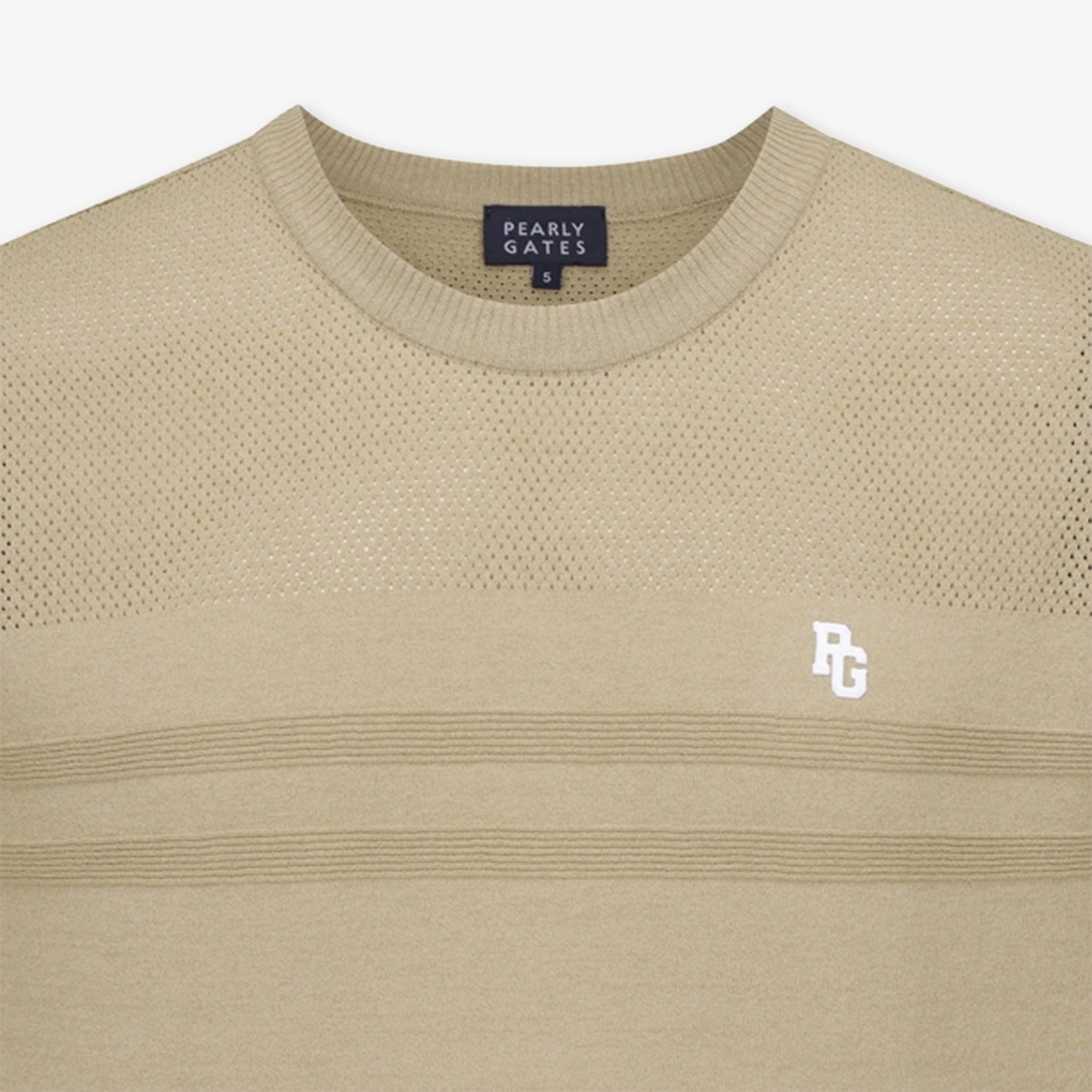 Pearly Gates Men's Color Block Top - Brown - Erthe Golf