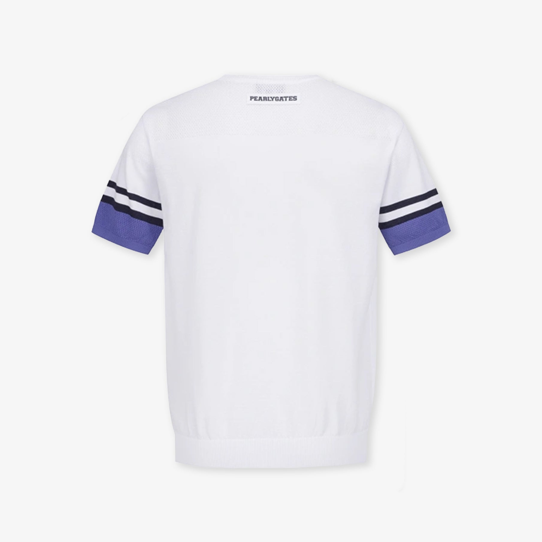 Pearly Gates Men's Color Block Top - White - Erthe Golf
