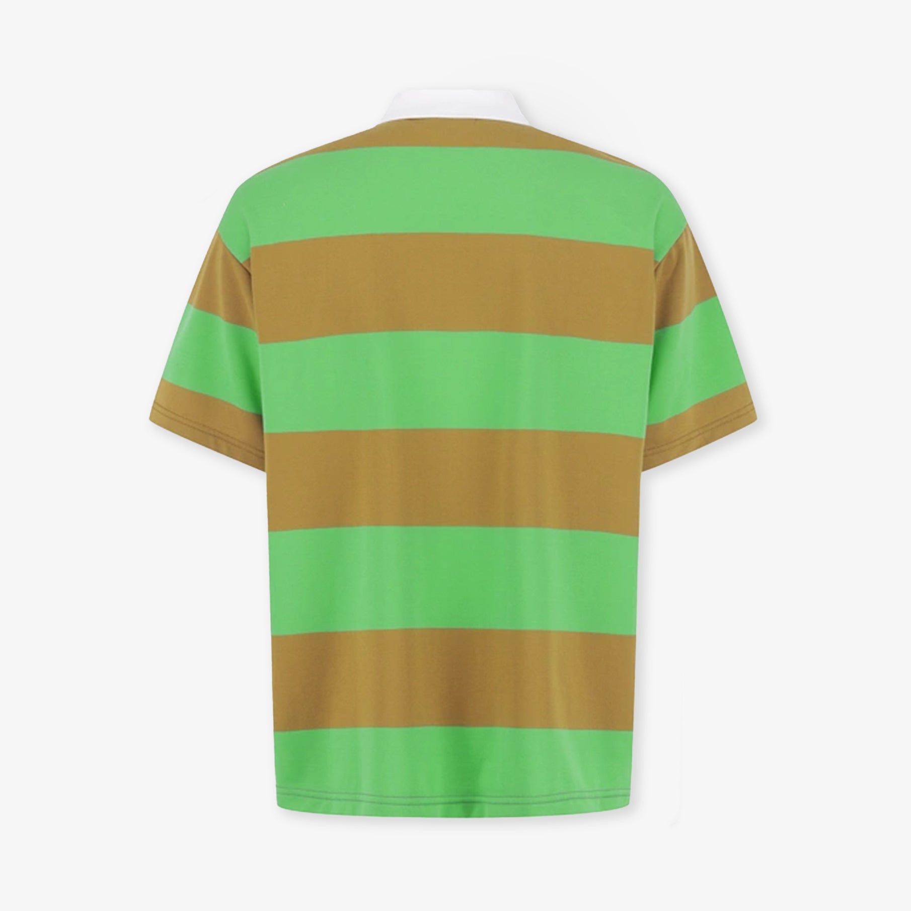 Pearly Gates Men's Stripe Collar T-Shirt - Green - Erthe Golf