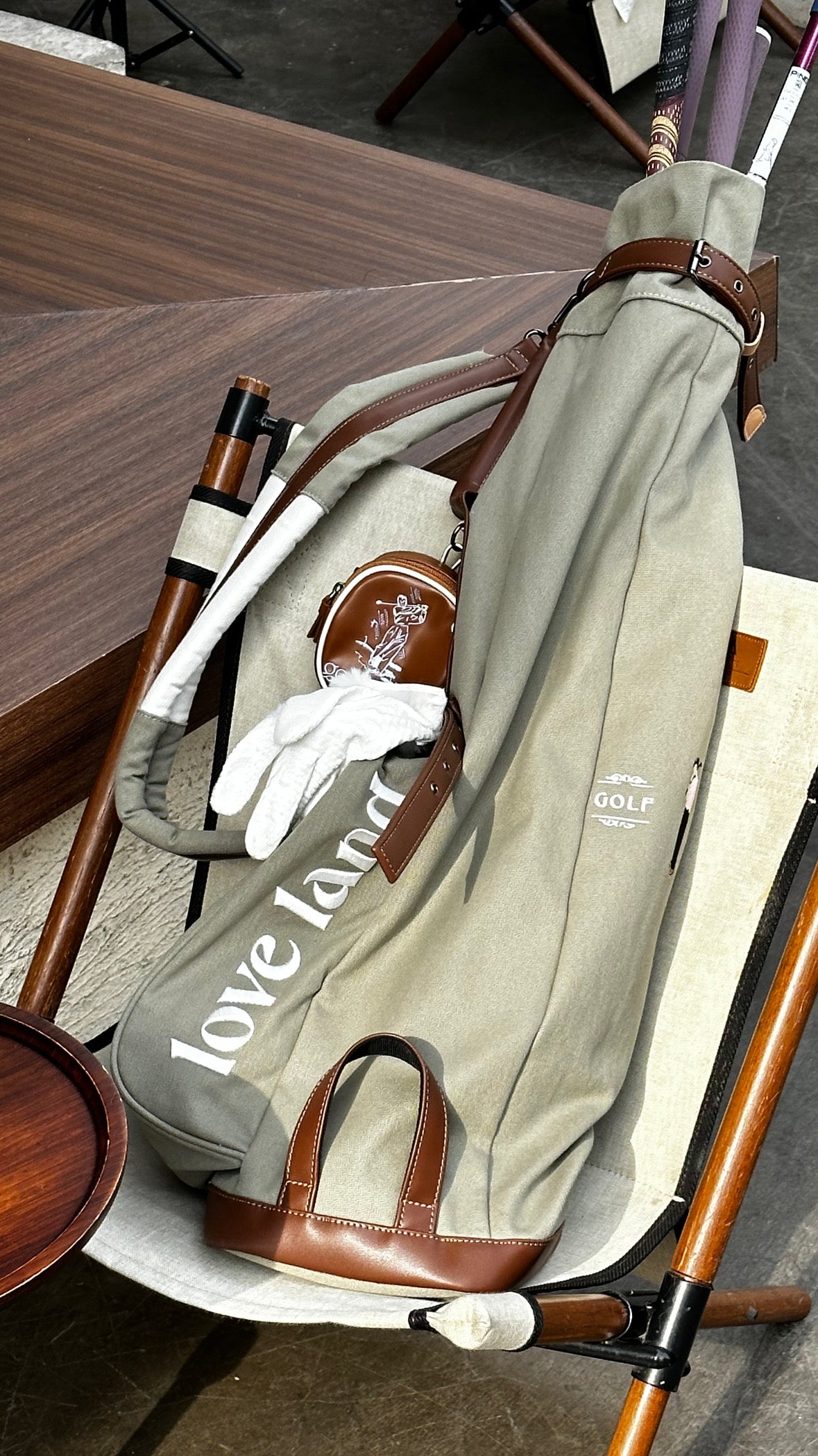 Loveland Foldable Golf Pencil Bag - Erthe Golf