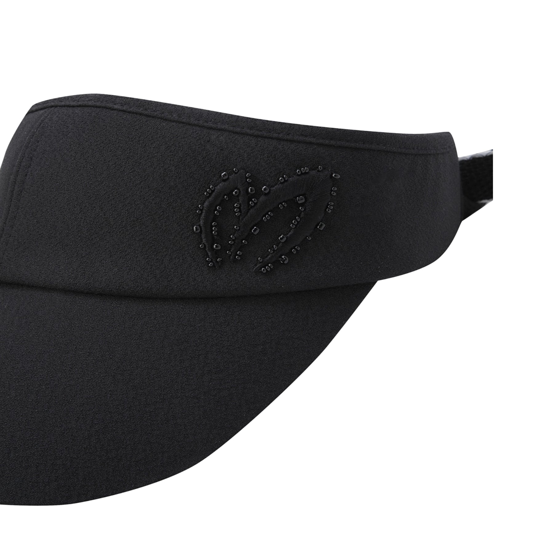 Women's Logo Visor - Black
