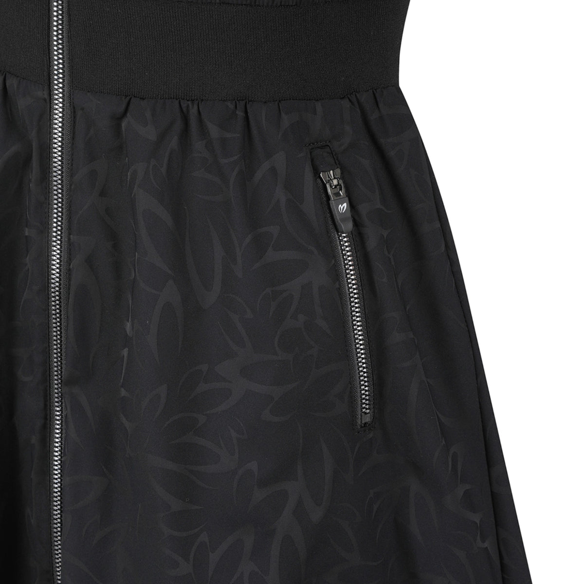 Master Bunny Edition Women's Zip Dress - Black - Erthe Golf