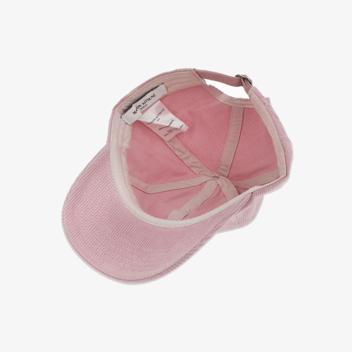 Maison Kitsune Men's Cap - Pink - Erthe Golf