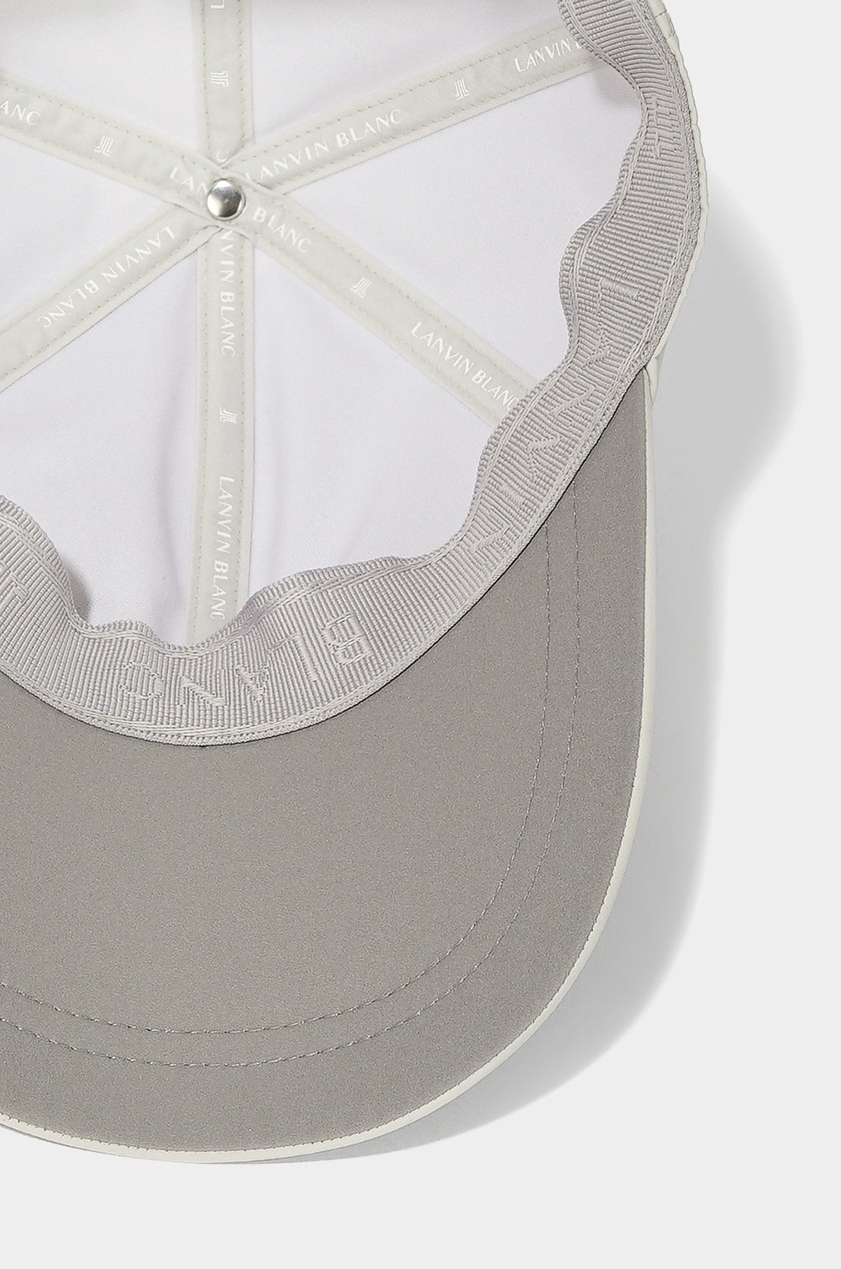 Lanvin Blanc Pocket Ball Cap - Light Grey