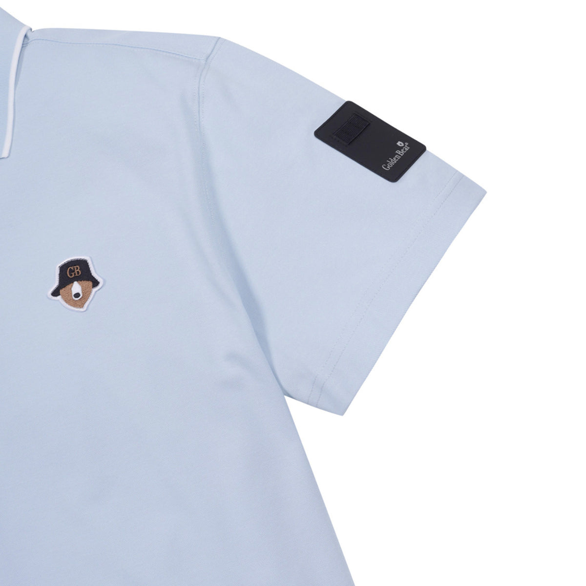 Golden Bear Men's Essential Polo - Blue - Erthe Golf