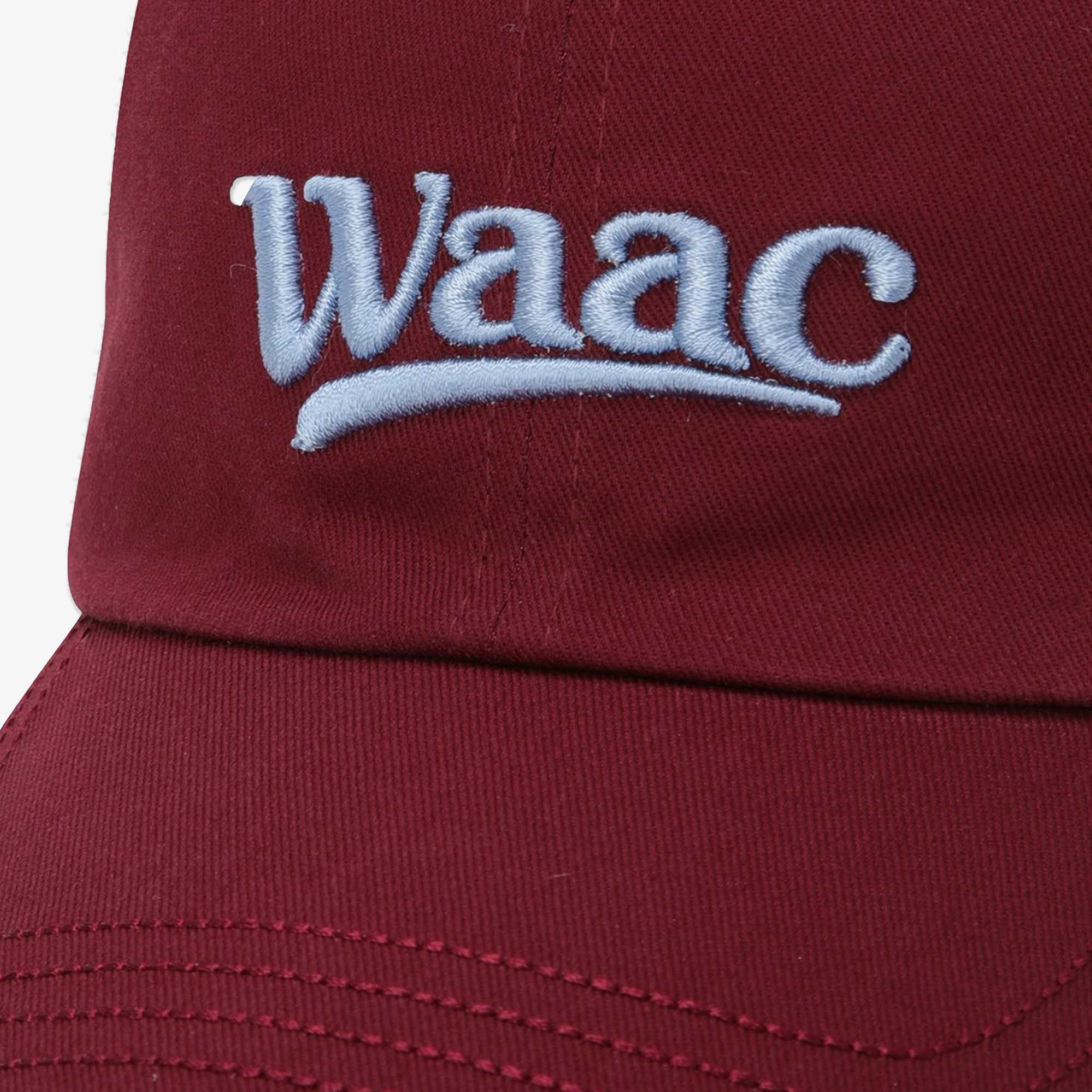 WAAC Logo Cap - Burgundy