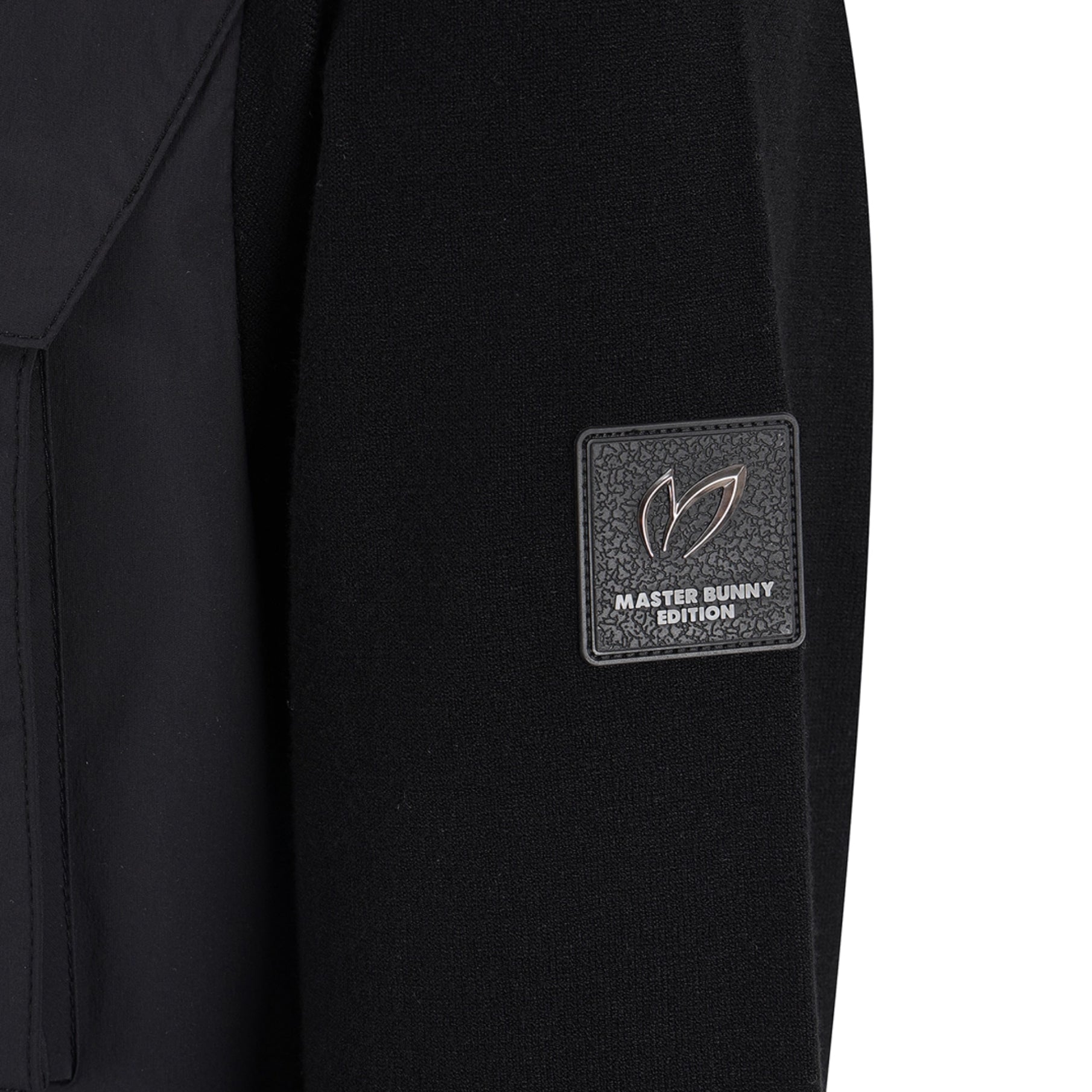 Master Bunny Edition Men&#39;s Zip Cardigan - Black - Erthe Golf