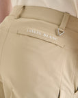 Lanvin Blanc Men's Waterproof Jogger Pants-Beige