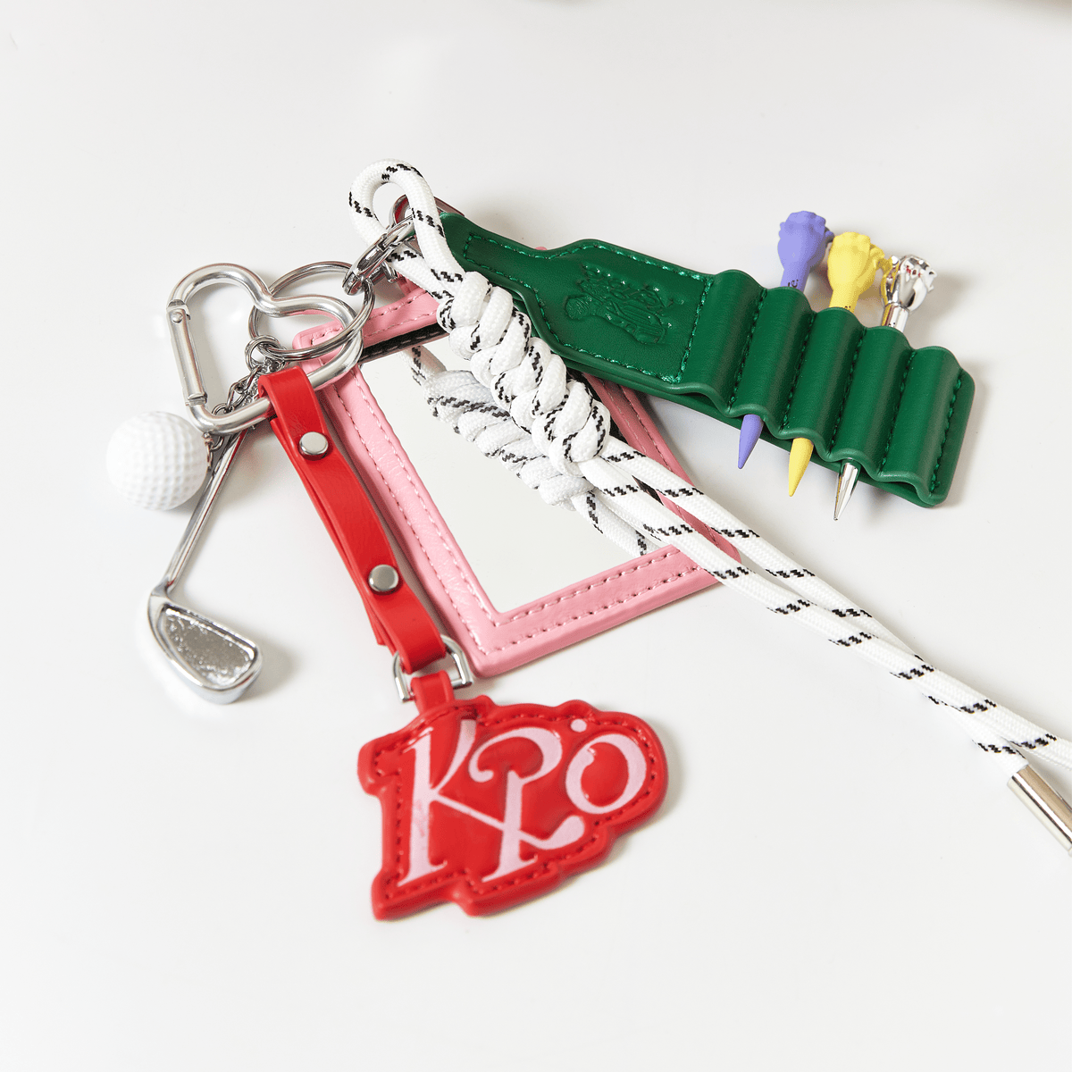 Keypote Golf Purse Red - Erthe Golf