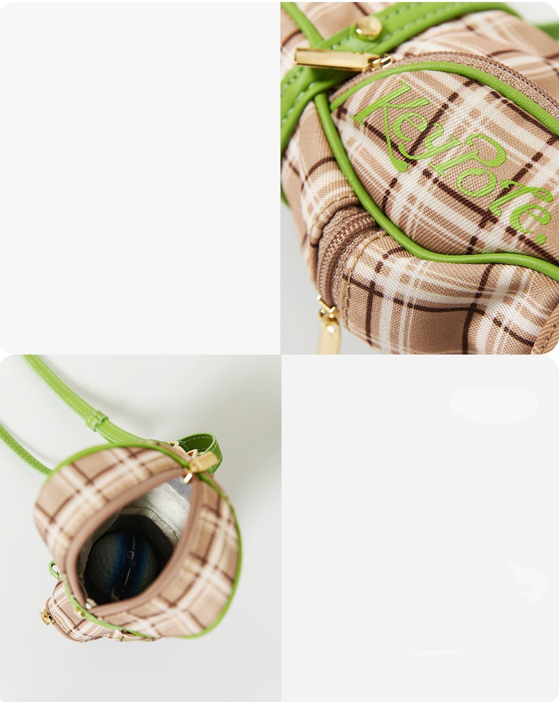 Keypote Khaki Mini Golf Bag - Erthe Golf