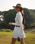 Loveland Knitted Dress- White