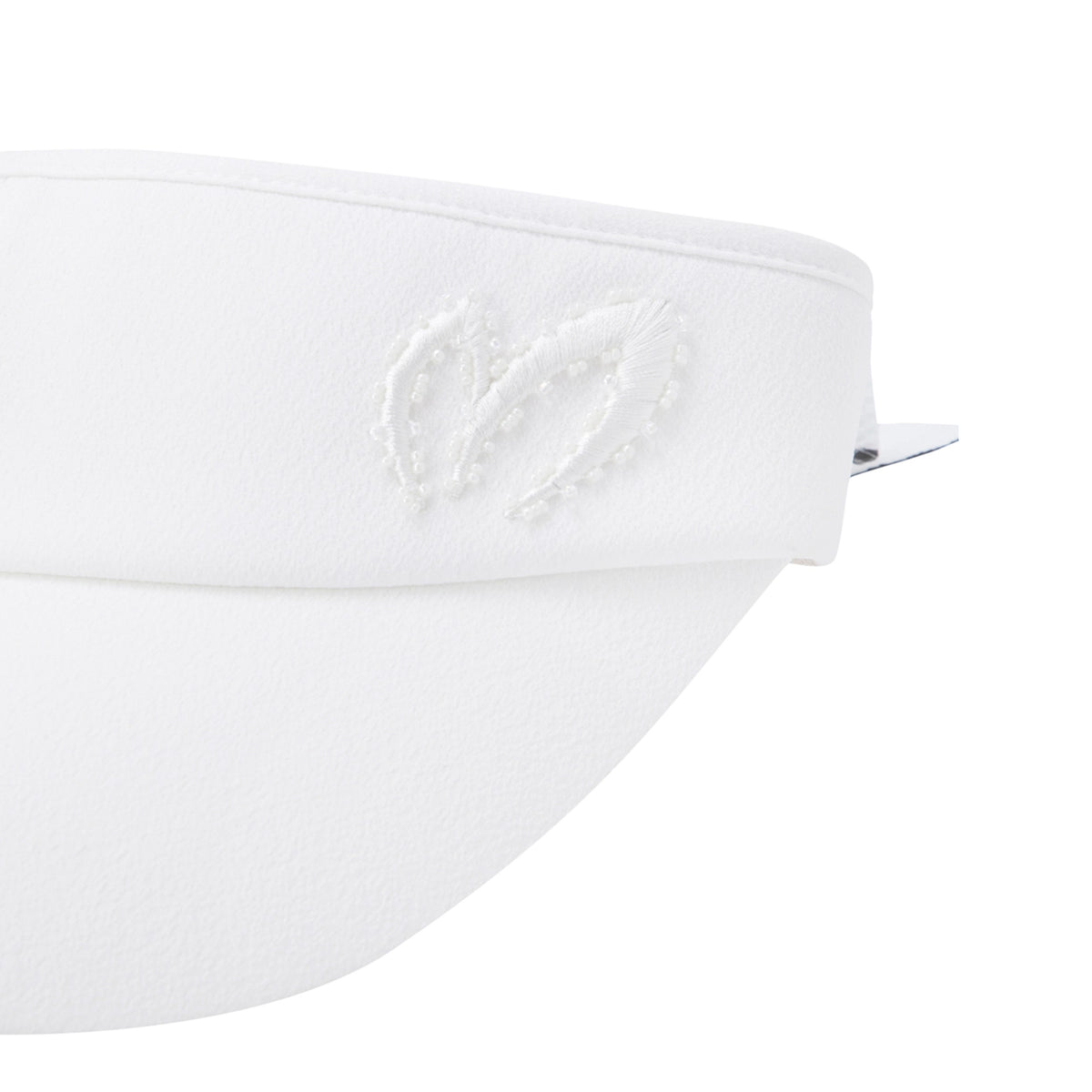 Women's Logo Visor - White