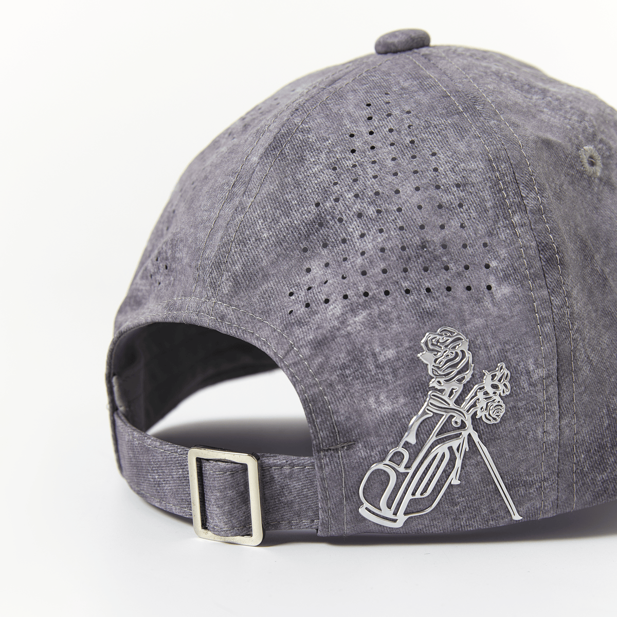 Keypote Grey Denim Dad Hat - Erthe Golf