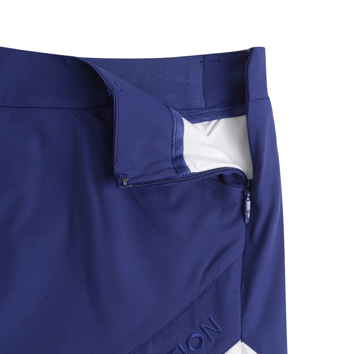 Master Bunny Edition Women's Diagonal Skirt - Blue - Erthe Golf