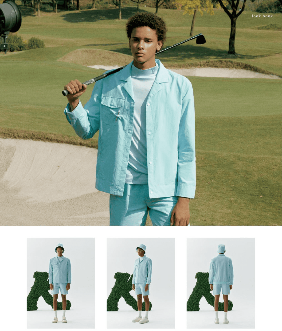 Keypote Men's Light Jacket Shirt - Blue - Erthe Golf