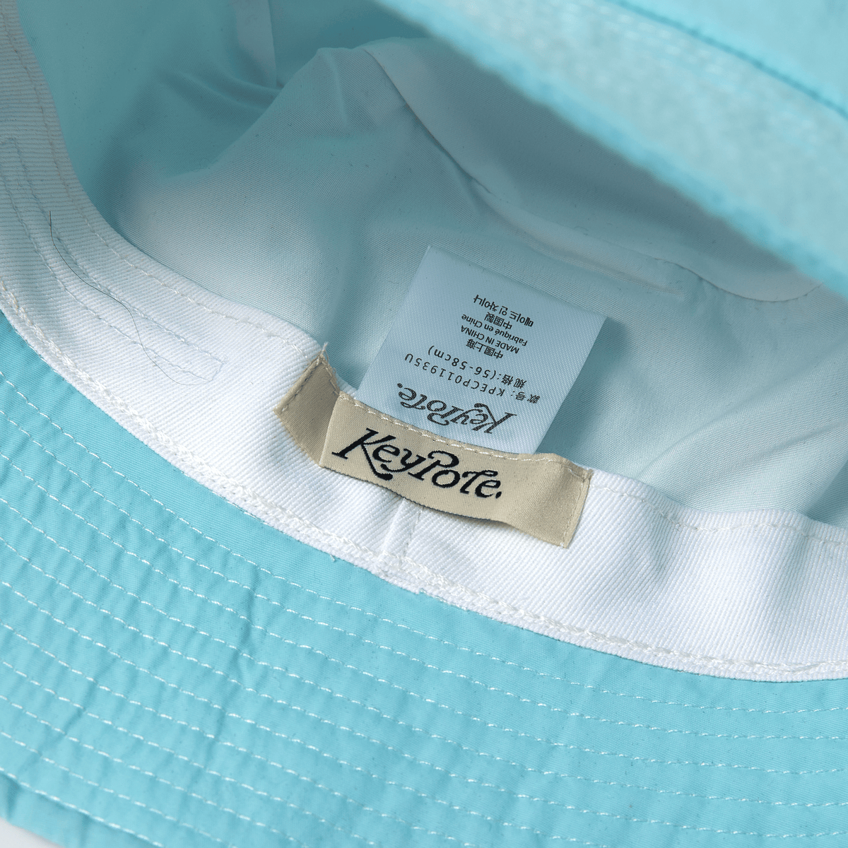 Keypote Bucket Hat Light Blue - Erthe Golf