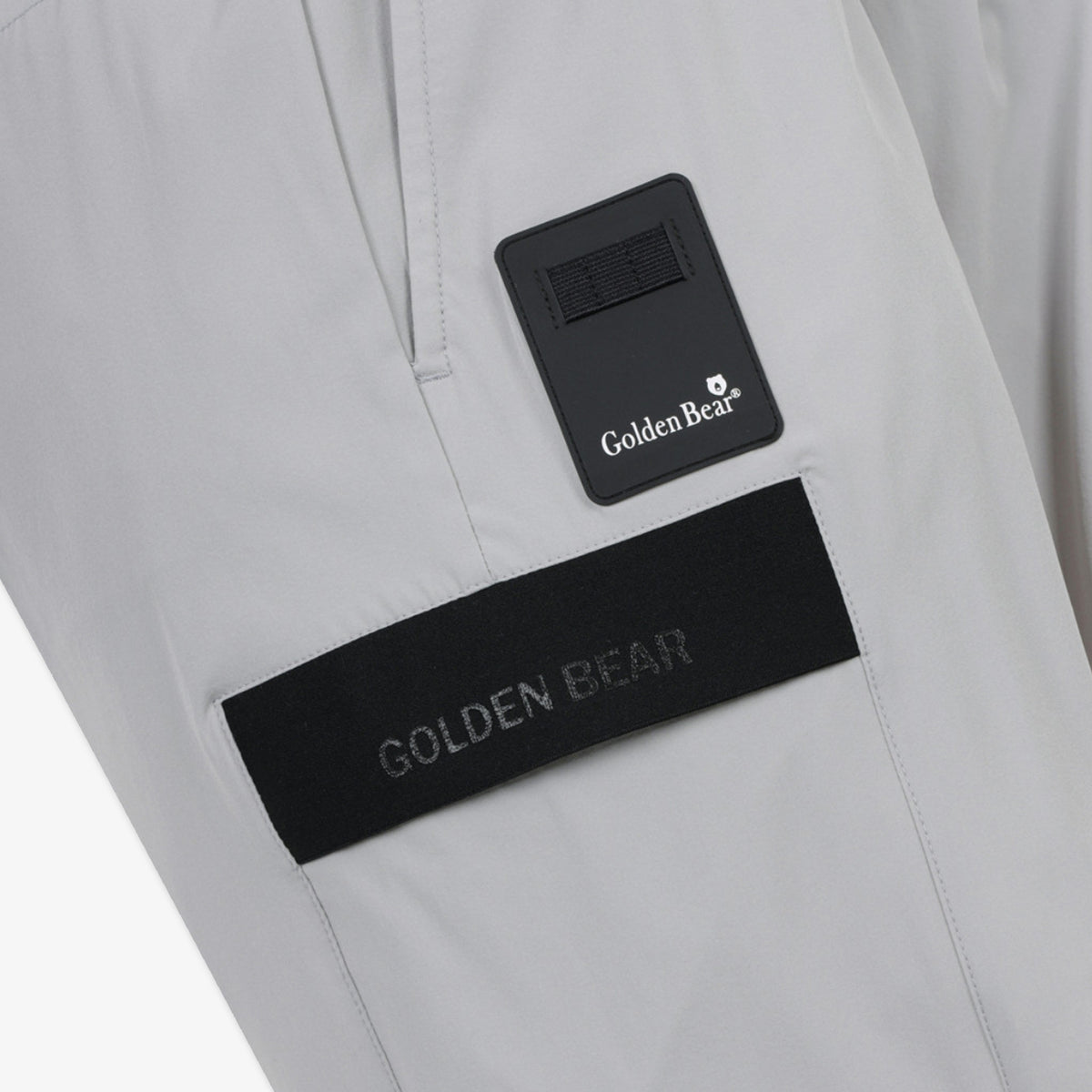 Golden Bear Stretchable Woven Cargo Jogger Pants Grey - Erthe Golf